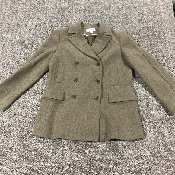 Calvin Klein Wool Coat. Women’s Size L - Picture 2 of 6